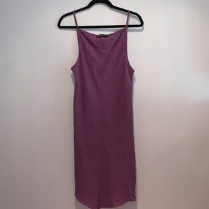 Elizabeth and James Purple Dress